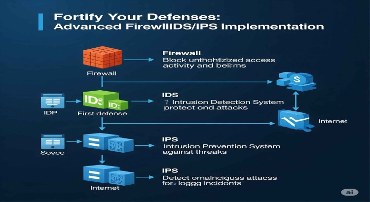 Fortify Your Defenses: Advanced Firewall & IDS/IPS Implementation