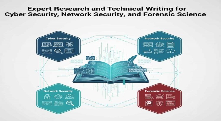 Expert Research and Technical Writing for Cyber Security, Network Security, and Forensic Science